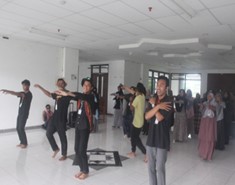 Science Camp activities with youth participants